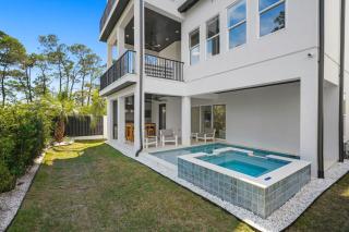 Priv Heated Pool Spa Golf Cart Included 7BDR Sleeps 20 30A Serenity Sands - Santa Rosa Beach - 9