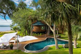 10-acre Private Island Sleeps 26 Pool Golf Cart Buck Island by AvantStay - Hilton Head Island - 5