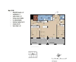 Central Luxury 2BDR with Private Sauna - 7