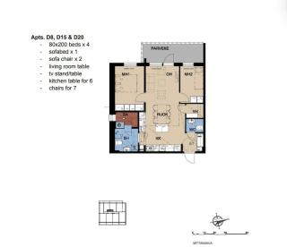 Compact 2BDR Apartment with Private Sauna - Rovaniemi - 7