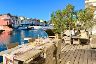 Renovated house with WIFI AC a large terrace and a mooring - Grimaud - 0
