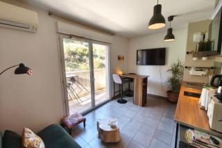 Nice T2 with Wifi - balcony and view - Sarrola-Carcopino - 7