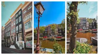 The Black Beauty private studio with canal view from 1799 - Amesterdão - 8