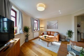 EDLER WOHNRAUM Noble Stadtoase mit Boxspringbett, Kaffeevollautomat & Parkplatz - Zwickau - 3