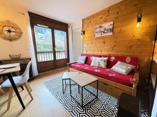 Les Chalets Des Evettes - Appartement cozy au pied des pistes dans une résidence avec piscine MAE-6431 - Flumet - 6