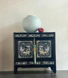 A traditional Korean House with a yard - 1