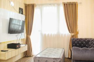 Comfort Living 1BR at Grand Sentraland Karawang Apartment By Travelio - 3