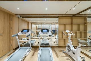 Dequan Luxury Hotel National Exhibition Center Wangjing Bridge Branch The subway is right outside the door Coffee, snacks, a gym and a laundry room are provided for free in the lobby - 4