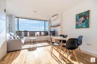 Mael Studio avec piscine et jolie vue mer - Benidorm - 9