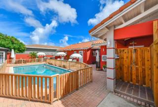 Moderne Studio Sea dichtbij de zee met zwembad - Oranjestad - 9