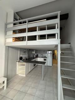 Au pied des Halles - 46m2 en centre ville - 1 chambre et 1 mezzanine - tout confort - Sète - 0