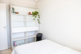 Apartamento a 500m da Praia com Vista do Mar, Ar-Condicionado, Churrasqueira, Rede de Descanso e Cozinha Completa - Imbituba - 6