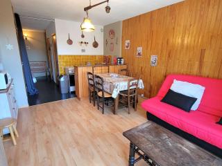Charmant studio 4 pers. au pied des pistes - Balcon Sud Ouest, parking, centre station - FR-1-393-160 - 3