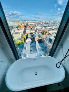 "Bliżej NIEBA" Twój luksusowy apartament z wanną i widokiem na miasto - Katowice - 5