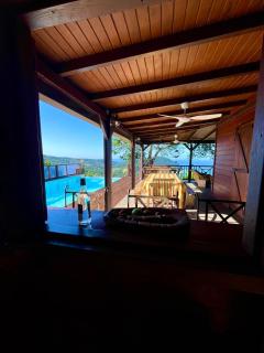Villa tout confort VUE SUR MER avec piscine - Proche plages ! - Deshaies - 2