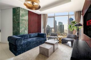 Paramount Hotel Residence Rooftop Infinity Pool - Dubai - 8