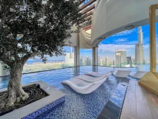 Paramount Hotel Residence Rooftop Infinity Pool - Dubai - 5