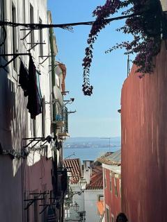Quiet street Alfama - Lissabon - 2