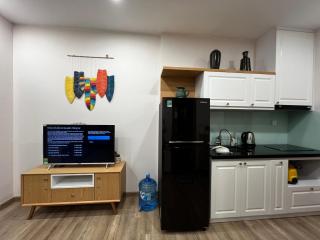 Căn hộ 1 ngủ Haven park H1 tầng cao view bể bơi - 1