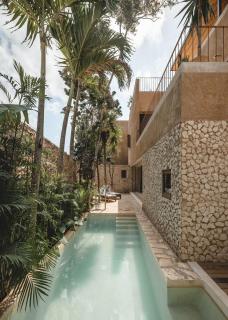 Chic Villa 3BRGated community, Rooftop, Private pool - Tulum Pueblo - 5