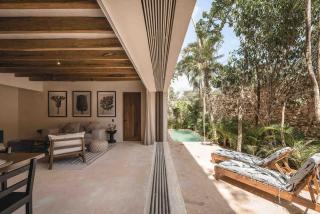 Chic Villa 3BRGated community, Rooftop, Private pool - Tulum Pueblo - 2