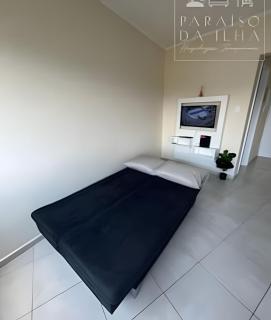 Apartamento Sobre o Mar, Completo, AR e Internet - São Vicente - 7