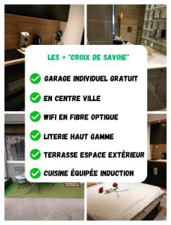 Superbe 2 étoiles Parking privé en centre ville - Aix-les-Bains - 5