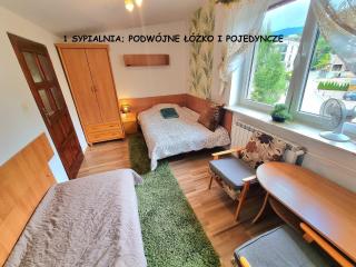 Apartament Kacperek samo centrum, Willowa 4A - 2 sypialnie, salon - dla rodziny 4-5 os - 3