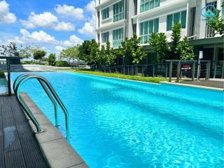 3R2B Corner Balcony High Floor View StayCation Manhattan Metrocity Apartment Kuching Free 1CPark - Kuching - 9