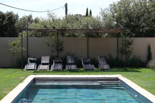 charming villa with heated pool, 14 people, located in aureille, near les baux de provence, in the alpilles - Aureille - 3