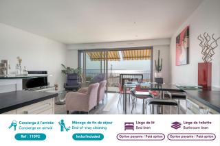 Plage du Nau, vue mer, bel appartement pour 6 - Le Pouliguen - 8