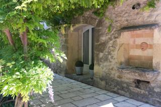 charming provencal house with private pool for 4 people in cheval blanc, luberon. - 2