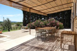 Air-conditioned villa with private pool overlooking Roussillon - Luberon - 8 people. - 4