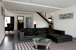 Maison basque moderne avec piscine chauffée et vue - Ascain - 5