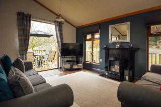 Tranquil Lakeview Lodge near Narberths Charm - 9
