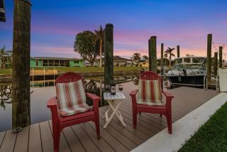 Gulf Access Dock with Tiki Heated Pool Casa Chillotta Roelens - Cape Coral - 7