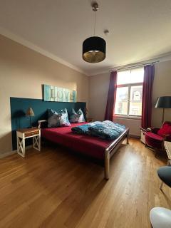 AAB Apartment 80qm mit 2 Schlafzimmern, Self-Check-in mit Wlan und gratis Parkplatz am Haus - Bad Kissingen - 0