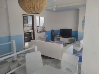 Frente ao mar apto duplex vista show com garagem - Bertioga - 7