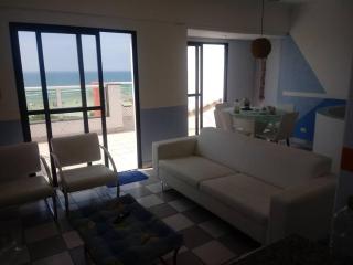 Frente ao mar apto duplex vista show com garagem - Bertioga - 6