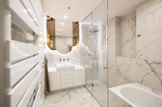 Designový apartmán HEAVEN s krbem a saunou na Pražských Vinohradech - Prague - 8
