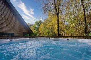 Wootton, woodland lodge with hot tub for 8 - 8