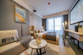 榆漫居高空城景酒店-深圳福田会展中心皇岗口岸下沙地铁站KKone店 - 4