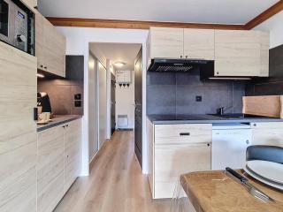 Appartement rénové 2P, balcon sud-ouest, pied des pistes, parking, wifi, non fumeur. - FR-1-344-1215 - Les Bruyères - 3