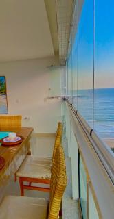 Apto NOVO BEIRA MAR Praia do Morro vista mar e montanha com 120m 3 qtos Ed Elegance limitado a 8 hóspedes independente da idade - Guarapari - 9