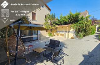 Studio cosy et lumineux proche Paris et Stade de France - 0