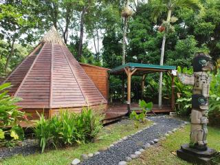 Gite du Manial Tipi bois Danse du Soleil - 7