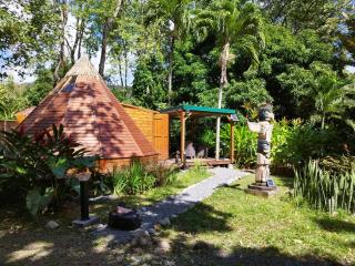 Gite du Manial Tipi bois Danse du Soleil - 4