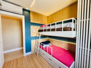 Residencial Turin - Cobertura para 8 pessoas na Praia de Palmas a 350m do mar - 8