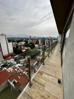 Departamento amplio, hermosa vista panorámica - Città del Messico - 6