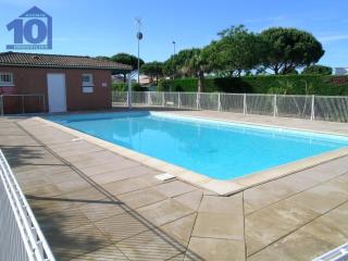 Pavillon avec piscine, à 350m de la plage, 6 pers, parking privé - FR-1-781-61 - Vendres - 9